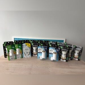 31 Airwick, Glade Advanced Plug in Oil Warmers and Febreze oil Warmers